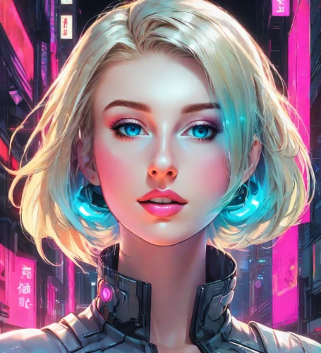 cyberpunk,sci fiction illustration,cyber,vector girl,world digital painting,scifi,valerian,futuristic,cyborg,echo,nova,metropolis,cyberspace,80s,cybernetics,digital painting,sci - fi,sci-fi,retro girl,transistor