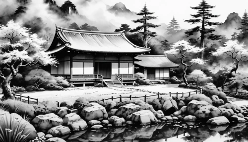 japanese art,cool woodblock images,oriental painting,chinese art,japanese architecture,japan landscape,asian architecture,japanese background,the golden pavilion,japanese garden ornament,home landscape,golden pavilion,tsukemono,ryokan,ginkaku-ji,chinese architecture,japanese-style room,japanese garden,chinese style,japanese shrine,Photography,General,Realistic