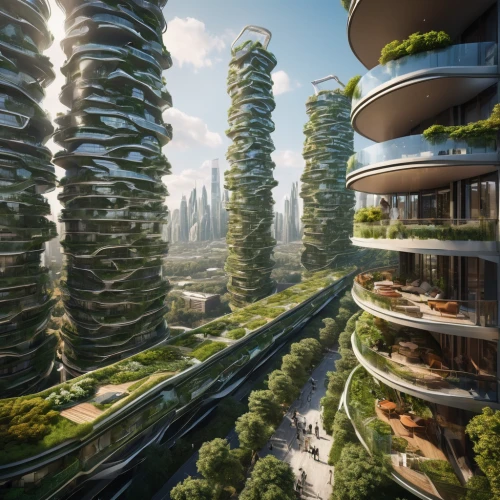futuristic architecture,futuristic landscape,eco-construction,eco hotel,terraforming,urban towers,sky apartment,residential tower,sky space concept,smart city,urban design,skyscapers,futuristic,mixed-use,solar cell base,urban development,apartment blocks,urbanization,building valley,utopian,Photography,General,Natural