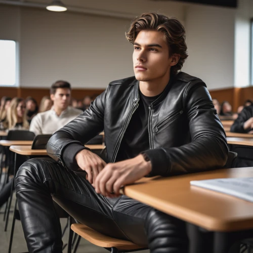 leather jacket,leather,student,black leather,college student,male model,business school,leather texture,student with mic,young model istanbul,men's wear,academic,young model,charles leclerc,lukas 2,high school,university,model-a,bolero jacket,boy model,Photography,General,Natural