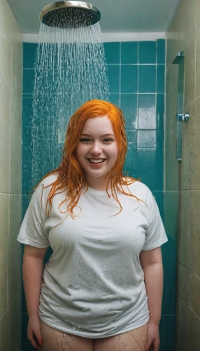 plus-size model,the girl in the bathtub,tub,fat,ginger rodgers,shower head,orange,bathtub,shower curtain,vada,greta oto,shower rod,in a shirt,hd,kiribath,wet,dwarf sundheim,wet girl,girl in t-shirt,water nymph,Photography,Documentary Photography,Documentary Photography 06