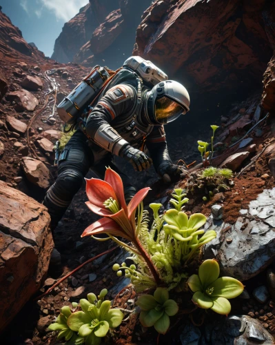 terraforming,guardians of the galaxy,martian,alien planet,fallen giants valley,alien world,boba fett,full hd wallpaper,valerian,plants growing,nature and man,lost in space,digital compositing,mountain rescue,desert plants,plants,exploration,plant protection,alien warrior,guards of the canyon,Photography,General,Fantasy