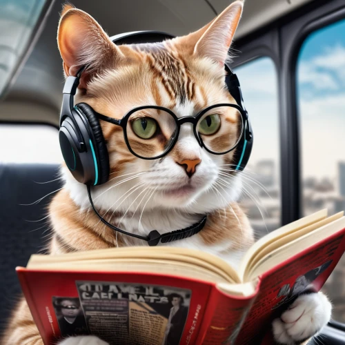 listening to music,music books,reading glasses,listening,music book,e-book readers,cat european,read a book,librarian,listeners,book glasses,vintage cat,music,cartoon cat,cat cartoon,book electronic,lecture,retro music,the listening,read relax