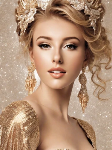 bridal jewelry,bridal accessory,gold filigree,gold foil crown,gold jewelry,golden flowers,gold foil mermaid,romantic look,golden haired,aphrodite,golden crown,gold crown,fairy queen,miss circassian,realdoll,mary-gold,diadem,vintage angel,vintage makeup,bridal clothing