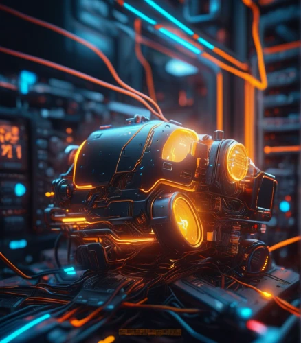 cinema 4d,3d render,scifi,abstract retro,3d rendered,render,b3d,mechanical,neon coffee,wireframe,bolt-004,sci - fi,sci-fi,3d model,retro styled,material test,sci fi,3d rendering,circuitry,futuristic,Photography,General,Sci-Fi