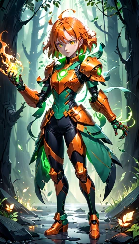 background ivy,patrol,defense,monsoon banner,meteora,arnica,dryad,ivy,druid,sylva striker,ivy frame,vanessa (butterfly),elza,firedancer,nami,female warrior,forest clover,fae,arborist,fire poker flower,Anime,Anime,General