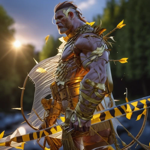 orc,monsoon banner,aquaman,dane axe,wind warrior,half orc,barbarian,shaman,cent,warrior and orc,best arrow,centurion,paysandisia archon,paladin,electro,cable,male elf,tribal chief,scales of justice,cg artwork,Photography,General,Realistic