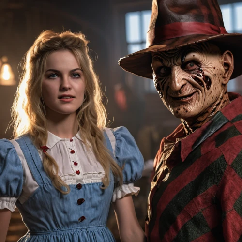 halloween and horror,halloween 2019,halloween2019,scarecrow,hatter,the girl's face,alice in wonderland,jigsaw,scarecrows,geppetto,deadwood,american gothic,joint dolls,costumes,halloween costumes,halloween scene,halloween party,alice,western film,wicked,Photography,General,Realistic