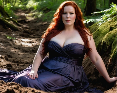 celtic woman,celtic queen,plus-size model,cave girl,the enchantress,faerie,aphrodite,faery,fairy queen,sorceress,in the forest,wild ginger,rusalka,redheaded,mother earth,enchanted forest,plus-size,fantasy woman,mystique,dryad