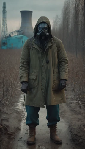 chernobyl,hazmat suit,pripyat,gas mask,pollution mask,pesticide,respirator,chemical plant,coveralls,contaminated,post apocalyptic,snegovichok,petrochemicals,parka,the pollution,protective suit,dystopian,protective clothing,district 9,poison gas,Photography,General,Cinematic