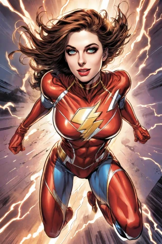 captain marvel,flash unit,flash,lightning bolt,goddess of justice,power icon,sprint woman,thunderbolt,external flash,electrified,superhero background,electro,super heroine,head woman,lightning,super woman,bolts,super charged,fiery,lasso