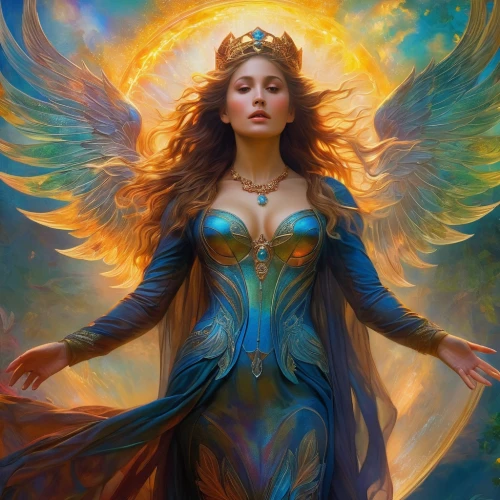 archangel,fantasy woman,faerie,blue enchantress,baroque angel,faery,fantasy art,sorceress,the archangel,goddess of justice,angel,fire angel,fantasy portrait,mystical portrait of a girl,angel wing,guardian angel,angel wings,the enchantress,fairy queen,fantasy picture,Conceptual Art,Fantasy,Fantasy 05