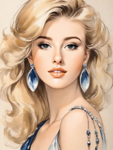 watercolor pin up,fashion illustration,marylin monroe,marylyn monroe - female,elsa,blonde woman,retro pin up girl,pin-up girl,pin up girl,realdoll,marilyn,pin ups,photo painting,pin up,oil painting,blonde girl,art painting,blond girl,oil painting on canvas,pin-up