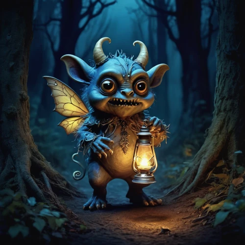 faerie,wicket,evil fairy,fairy tale character,faery,scandia gnome,fantasy art,fairytale characters,glowworm,child fairy,fantasy picture,goblin,forest animal,stitch,little girl fairy,pixie,fae,the night of kupala,owlet,anthropomorphized animals,Illustration,Realistic Fantasy,Realistic Fantasy 02
