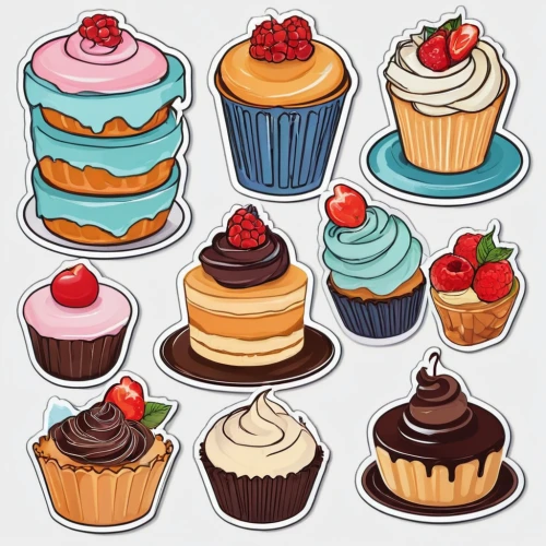 cupcake background,cupcake pattern,cupcake paper,cupcakes,clipart cake,cup cakes,small cakes,scrapbook clip art,ice cream icons,cupcake tray,cupcake non repeating pattern,cup cake,cakes,cake decorating supply,cupcake,clipart sticker,cream cup cakes,sweet pastries,bunting clip art,pastries,Unique,Design,Sticker