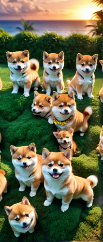 corgis,dogecoin,shiba,shiba inu,foxes,fox stacked animals,fox hunting,firefox,conga,april fools day background,field of cereals,desktop background,3d background,defense,kawaii animals,corgi,canines,grass family,family reunion,scotty dogs,Photography,General,Realistic