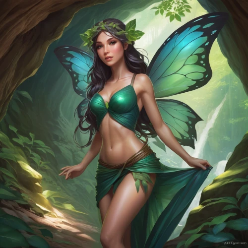 faerie,faery,dryad,fairy,fantasy art,spring leaf background,fae,merfolk,mermaid background,garden fairy,fairies aloft,fantasy woman,fantasy picture,fairy queen,rosa 'the fairy,gonepteryx cleopatra,fantasy portrait,water nymph,fairy forest,flower fairy,Conceptual Art,Fantasy,Fantasy 03