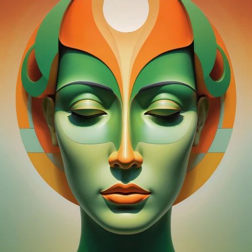 art deco woman,sculpt,art deco,green tangerine,decorative figure,adobe illustrator,horoscope libra,woman sculpture,art deco ornament,woman's face,woman face,zodiac sign libra,world digital painting,head woman,digital painting,human head,cleopatra,mandarin orange,art deco background,stylised,Art,Artistic Painting,Artistic Painting 34