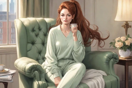woman sitting,woman drinking coffee,woman at cafe,woman on bed,woman thinking,romantic portrait,young woman,queen anne,bussiness woman,a charming woman,maureen o'hara - female,girl sitting,the girl in nightie,woman with ice-cream,woman portrait,pajamas,girl with cereal bowl,world digital painting,lady,portrait of a woman