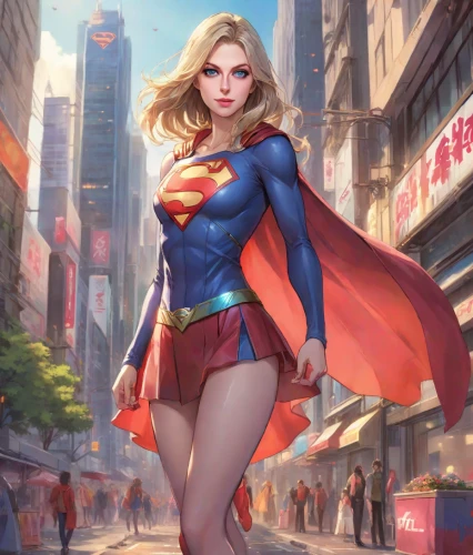super heroine,super woman,wonder woman city,superhero background,goddess of justice,wonder,world digital painting,superhero,super hero,cg artwork,wonderwoman,figure of justice,superman,super,blonde woman,head woman,lena,metropolis,meteora,fantasy woman