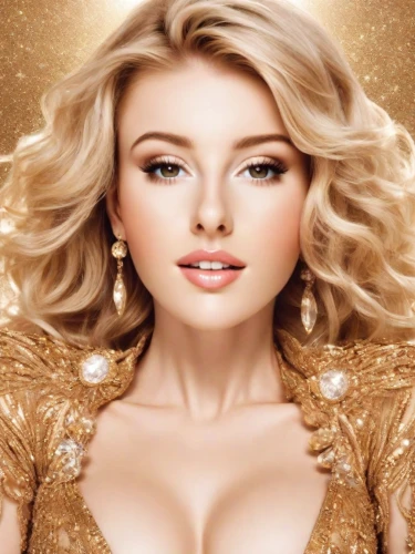 golden haired,gold color,gold diamond,mary-gold,blonde woman,golden color,gold colored,gold jewelry,golden apple,realdoll,edit icon,golden crown,gold glitter,doll's facial features,golden heart,airbrushed,blond girl,gold filigree,golden mask,blonde girl
