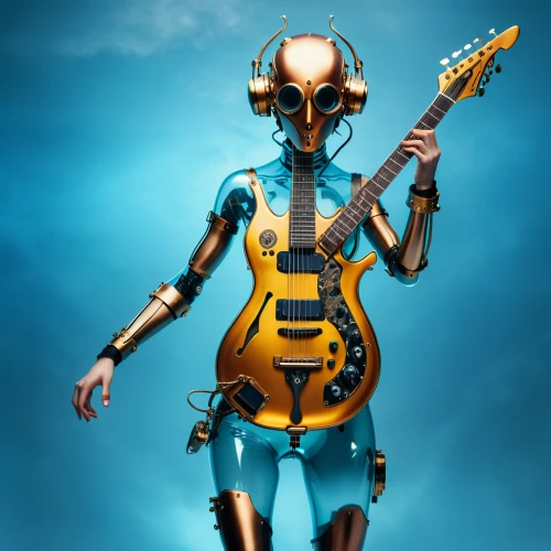 guitar player,electric guitar,minions guitar,guitar head,guitarist,bass guitar,jazz guitarist,wasp,guitor,humanoid,concert guitar,musician,guitar,guitar accessory,epiphone,acoustic-electric guitar,metal figure,rock band,itinerant musician,electric bass,Photography,Artistic Photography,Artistic Photography 03