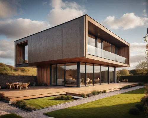 dunes house,modern house,3d rendering,modern architecture,danish house,corten steel,cubic house,mid century house,eco-construction,timber house,housebuilding,render,frisian house,residential house,frame house,smart home,smart house,archidaily,cube house,house shape,Photography,General,Cinematic