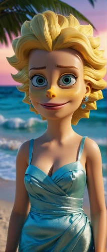 the beach pearl,cynthia (subgenus),moana,elsa,tiana,pixie-bob,aloha,hula,luau,blue jasmine,aruba,malibu,maui,angelica,bahama mom,agnes,flotsam,cgi,beach background,birds of the sea,Photography,General,Realistic