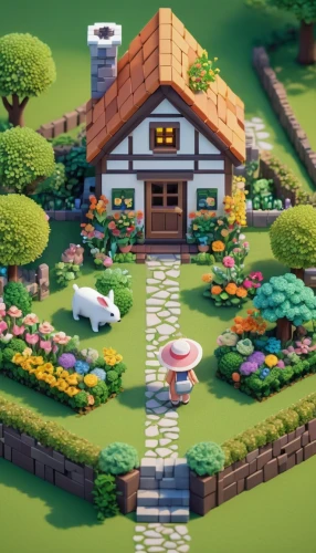 little house,small house,summer cottage,fairy village,home landscape,country cottage,farm house,pony farm,studio ghibli,flower shop,beautiful home,farmhouse,bee farm,farm set,miniature house,fairy house,cottage,country estate,bungalow,alpine village,Unique,3D,3D Character