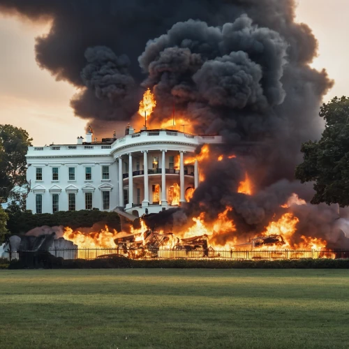 the white house,white house,burned down,the conflagration,fire disaster,barrack obama,dollar burning,2020,burning house,the house is on fire,fire-fighting,obama,fire damage,wildfires,burned land,fires,burning of waste,conflagration,burn down,government,Photography,General,Realistic