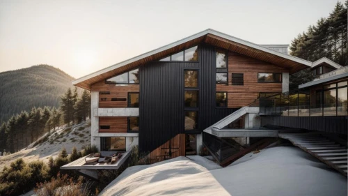 house in the mountains,house in mountains,chalet,the cabin in the mountains,alpine style,timber house,avalanche protection,ski resort,cubic house,aspen,mountain hut,ski facility,snow roof,winter house,snow house,ski station,modern architecture,modern house,mountain huts,whistler,Architecture,General,Masterpiece,None