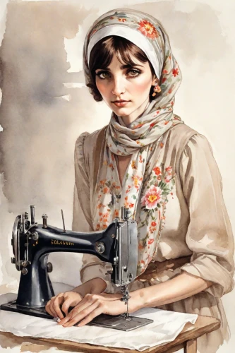 seamstress,sewing machine,sewing pattern girls,girl with gun,female worker,dressmaker,sewing notions,girl in a historic way,sewing factory,vintage women,girl with a gun,women clothes,switchboard operator,watercolor women accessory,girl with cloth,sewing,telephone operator,woman holding gun,baloch,women's clothing