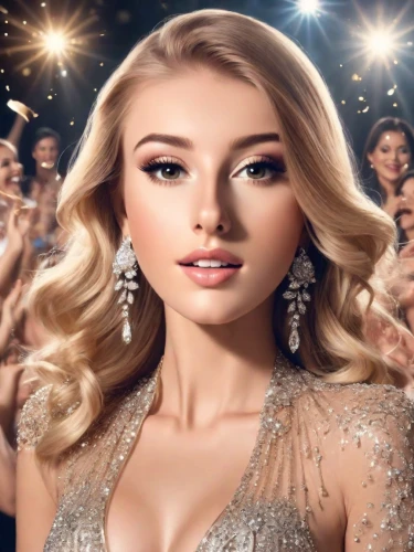 lycia,celtic woman,sparkling,mirror ball,glamor,doll's facial features,havana brown,award background,rhinestones,jeweled,miss circassian,glittering,barbie,barbie doll,diamond jewelry,youtube card,miss universe,edit icon,rhinestone,realdoll