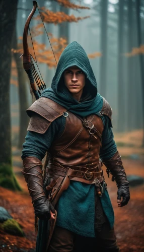 male elf,robin hood,hooded man,the wanderer,massively multiplayer online role-playing game,aa,forest man,aaa,quarterstaff,heroic fantasy,woodsman,male character,awesome arrow,assassin,lone warrior,fantasy warrior,dwarf sundheim,fantasy picture,longbow,patrol,Photography,General,Cinematic
