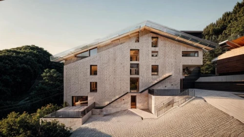 timber house,house in mountains,zermatt,house in the mountains,cubic house,wooden house,swiss house,alphütte,mountain hut,eco-construction,vajont,wooden facade,house hevelius,wooden sauna,wooden construction,frame house,dunes house,archidaily,eco hotel,chalet,Architecture,General,Masterpiece,None