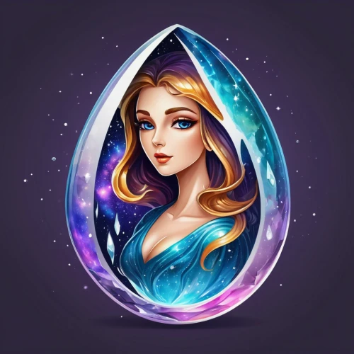 witch's hat icon,zodiac sign libra,horoscope libra,fairy tale icons,andromeda,star mother,zodiac sign gemini,fairy galaxy,sorceress,libra,moon and star background,fantasy portrait,crystal ball,crystal egg,star illustration,aquarius,nami,mermaid background,triquetra,elsa,Unique,Design,Logo Design