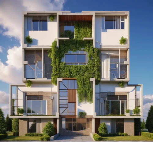 apartment building,cubic house,block balcony,eco-construction,apartments,an apartment,garden design sydney,appartment building,sky apartment,apartment block,modern architecture,3d rendering,garden elevation,landscape designers sydney,landscape design sydney,residential building,townhouses,kirrarchitecture,frame house,residential tower,Photography,General,Realistic