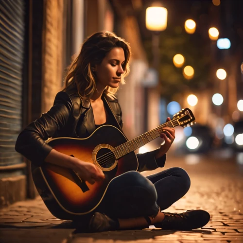 woman playing,guitar,street musician,playing the guitar,street music,acoustic guitar,musician,buskin,concert guitar,cavaquinho,acoustic-electric guitar,guitar player,acoustic,classical guitar,guitarist,music,folk music,jazz guitarist,street musicians,live music,Photography,General,Cinematic