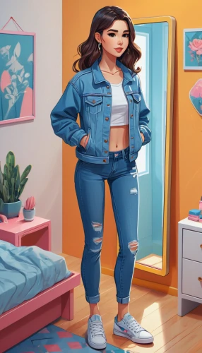 jeans background,fashion vector,denim background,jeans pattern,game illustration,denim jeans,denim jumpsuit,kim,denim,fashionable girl,portrait background,denim shapes,denims,high jeans,plus-size model,shopping icon,fashion girl,lisaswardrobe,boy's room picture,women clothes,Unique,3D,Isometric