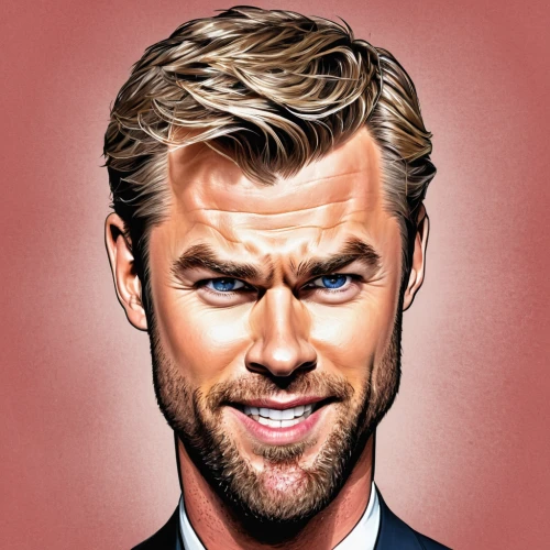 thor,lokportrait,edit icon,linkedin icon,portrait background,caricature,head icon,man portraits,chris evans,aging icon,suit actor,businessman,film actor,two face,mincemeat,power icon,man face,caricaturist,cool pop art,gentleman icons,Illustration,Abstract Fantasy,Abstract Fantasy 23
