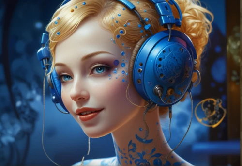 listening to music,headphone,music player,headphones,wireless headset,audiophile,music,audio player,music background,music fantasy,headset,earphone,head phones,bluetooth headset,fantasy art,headsets,blue enchantress,musical background,hearing,music is life,Photography,General,Realistic