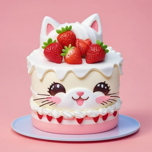 strawberries cake,strawberrycake,kawaii food,pandoro,sweetheart cake,bowl cake,a cake,little cake,white sugar sponge cake,birthday cake,cake decorating,clipart cake,shortcake,kawaii foods,cat kawaii,white cake,cake,strawberry dessert,fondant,pink cake,Illustration,Japanese style,Japanese Style 01