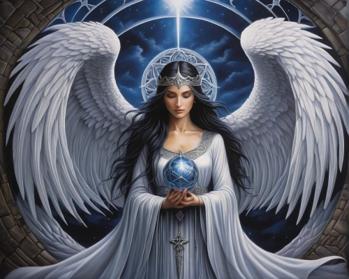archangel,the archangel,angelology,angel wing,angel wings,dark angel,uriel,priestess,angel,angel girl,angel of death,love angel,the angel with the veronica veil,death angel,guardian angel,black angel,sorceress,blue enchantress,business angel,zodiac sign libra,Conceptual Art,Fantasy,Fantasy 30