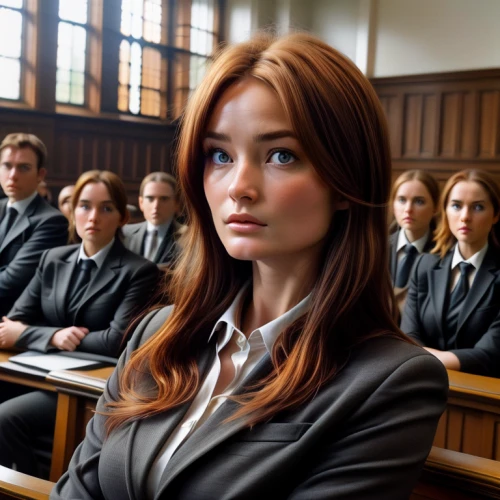 jury,private school,barrister,lawyer,attorney,the girl's face,detention,lawyers,school uniform,common law,hitchcock,lecture hall,class room,law and order,clary,business school,students,school administration software,business women,classroom