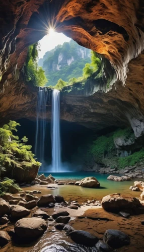 fairyland canyon,cave on the water,natural arch,cave,pit cave,blue cave,cave tour,cenote,sea cave,brown waterfall,the limestone cave entrance,new south wales,landscapes beautiful,underground lake,cartoon video game background,sea caves,blue mountains,full hd wallpaper,water fall,the natural scenery,Photography,General,Realistic