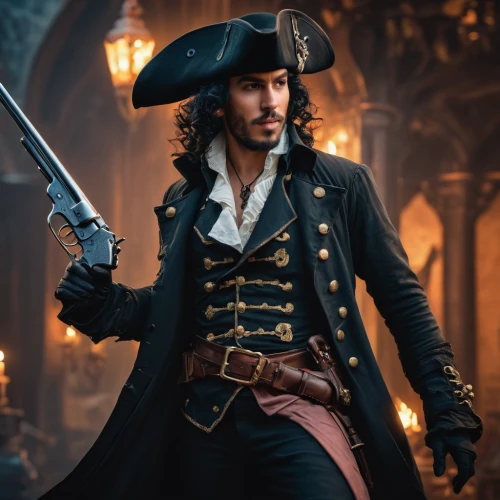 pirate,pirates,piracy,east indiaman,pirate treasure,french digital background,musketeer,full hd wallpaper,jolly roger,hook,frock coat,captain,pirate flag,galleon,cg artwork,tower flintlock,caravel,background images,mayflower,rum,Photography,General,Fantasy