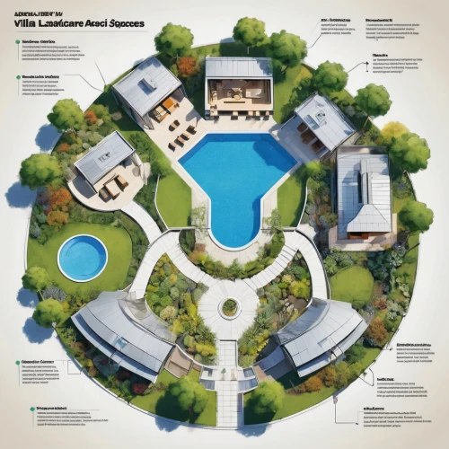 wastewater treatment,garden buildings,ecological sustainable development,artificial islands,architect plan,spatialship,infographic elements,modern architecture,archidaily,north american fraternity and sorority housing,sewage treatment plant,futuristic architecture,solar cell base,waste water system,ecological footprint,urban design,artificial island,landscape plan,circle design,40 years of the 20th century,Unique,Design,Infographics