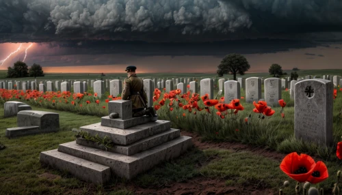 war graves,seidenmohn,australian cemetery,french military graveyard,military cemetery,soldier's grave,the fallen,remembrance day,anzac,unknown soldier,photo manipulation,remembrance,lest we forget,world war 1,veteranenfriedhof,belgium,the netherlands,grave stones,netherlands,resting place