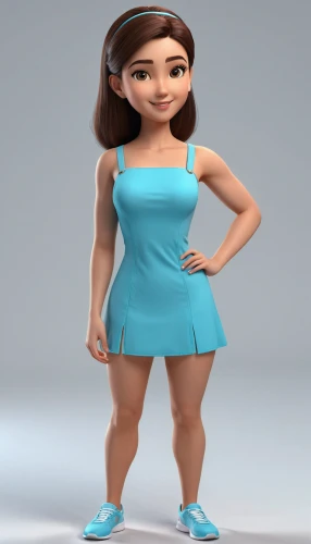 3d model,3d figure,3d rendered,3d modeling,a girl in a dress,fitness coach,elphi,female runner,3d render,fitness model,mini e,fitness professional,plus-size model,cute cartoon character,dress doll,mini,gym girl,social,doll dress,sports girl,Unique,3D,3D Character