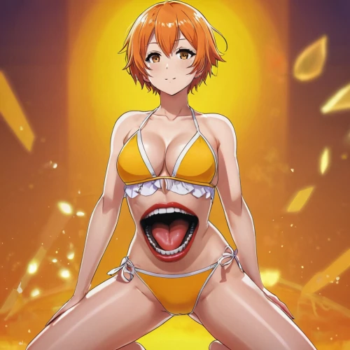 nami,orange,fire angel,fire siren,toori,torii,kosmea,fire pearl,anime 3d,sun,png image,sol,wiz,tiber riven,fire background,pollen panties,tan-tan,uruburu,gain,heavy cruiser